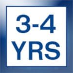 3 - 4 Years -£8.00