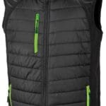 Black with Green Contrast