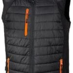 Black with Orange Contrast