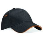 Black and Orange Highlight