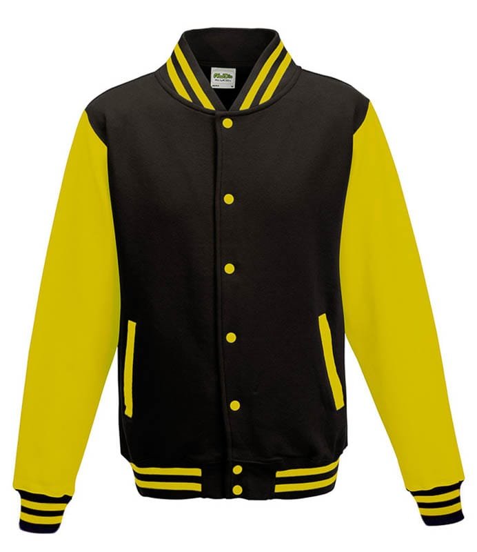 Black and Yellow Varsity Jacket thumper 1125 BR blue Kids Varsity Jacket