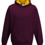 Burgundy/Gold - Pullover (XS to 2XL)