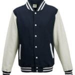 Navy Blue with White Sleeves - All Sizes