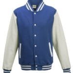 Royal Blue with White Sleeves - All Sizes up to 2XL