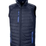 Navy with Royal Blue Contrast