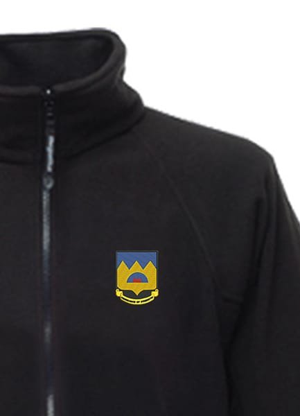 Abundance of Strength Embroidered  Kids Fleece Jacket