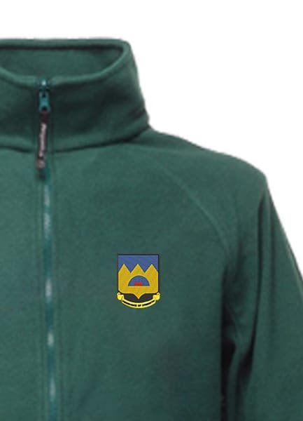 Abundance of Strength Patch Bomb Squad Fleece Jacket