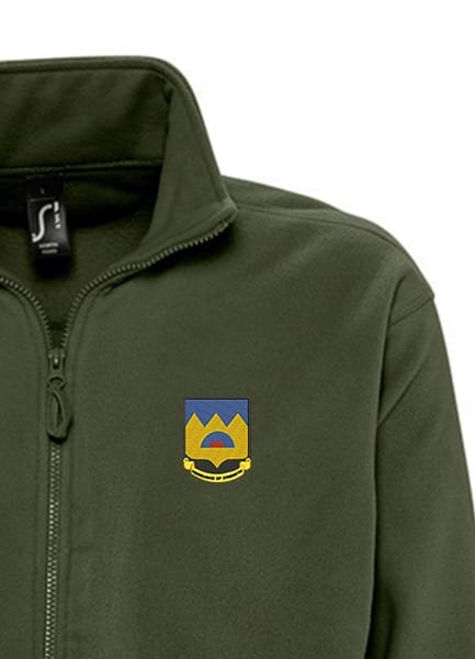 Abundance of Strength Patch Bomb Squad Fleece Jacket