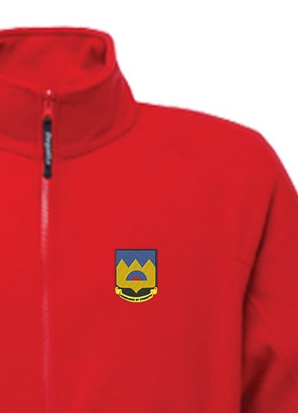 Abundance of Strength Patch Bomb Squad Fleece Jacket