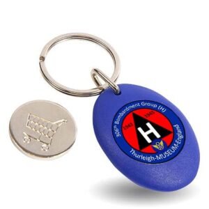 306th Bomb Group Museum Shopping Trolley Coin Keyring