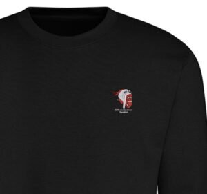 367 Clothing v8 Dark Black Sweatshirt 367th Bomb Squad Embroidered Kids Sweatshirt