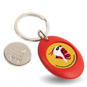 367th Bomb Squad  Shopping Trolley Coin Keyring