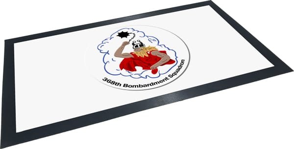 368th BS Logo Bar Runner 506 freight Bar Runner