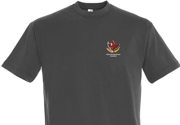 423rd Bomb Squad Embroidered Logo T-Shirt