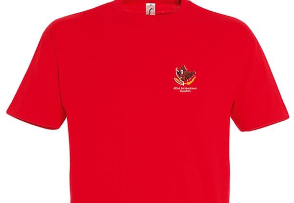 423rd Bomb Squad Embroidered Logo T-Shirt