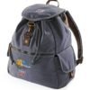 50027 Embroidered Vintage Canvas Rucksack