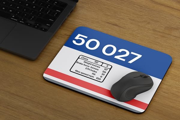 50027 data panel Mouse Mat