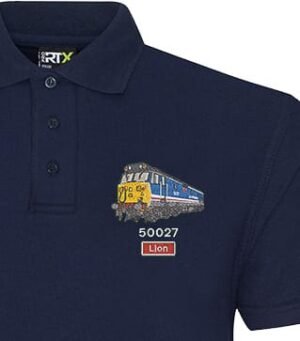 50027 Lion Navy Blue Polo snippet 50027 Kids Polo Shirt