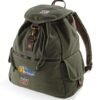 50027 Embroidered Vintage Canvas Rucksack