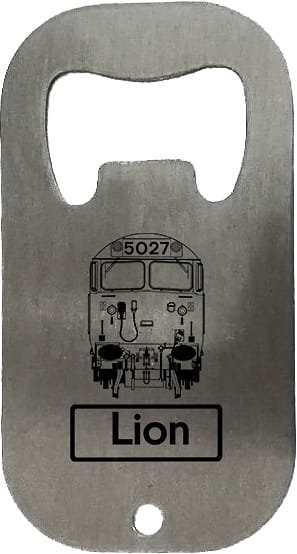 50027 front Etched Bottle Opener