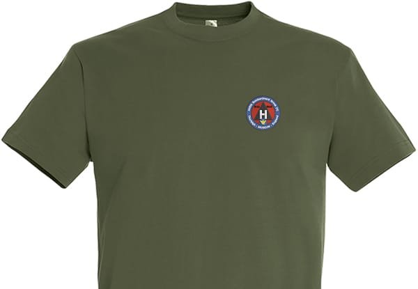306th Bombardment Group Museum Logo Embroidered Logo T-Shirt