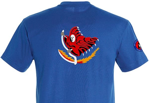 423rd Bomb Squad H Tail Printed Logo T-Shirt