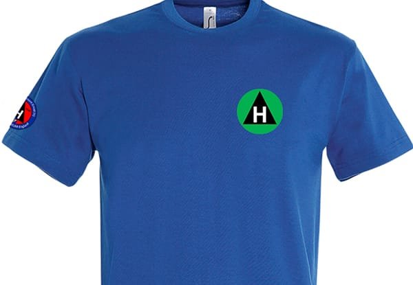 423rd Bomb Squad H Tail Printed Logo T-Shirt
