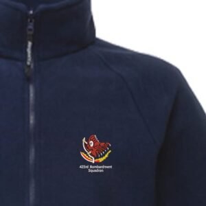 423rd Bomb Squad Embroidered  Kids Fleece Jacket
