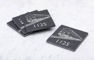 1125 3-4 view Slate Coaster 1125 3-4 view Slate Coaster