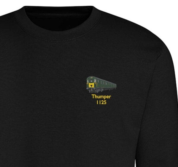 1125 Dark Black Sweatshirt