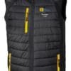 1125 Retro Black and Yellow Body Warmer