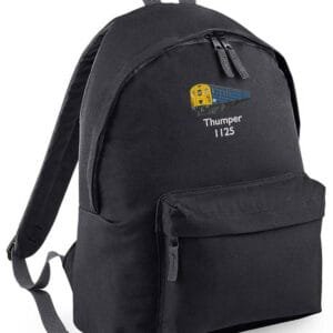 1125 Retro Black Backpack