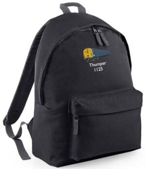 1125 Retro Black Backpack 1125 Retro Black Backpack