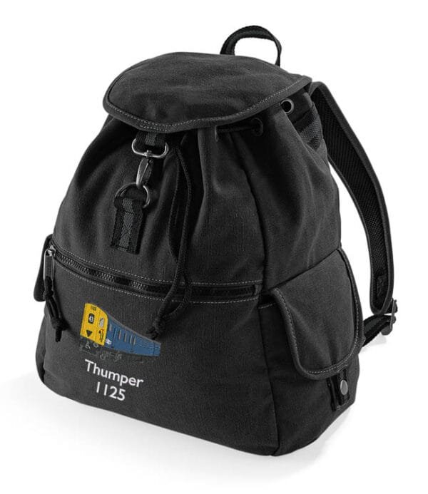 1125 Retro Black Rucksack