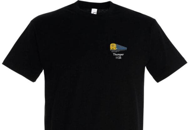 1125 Retro Black T-Shirt