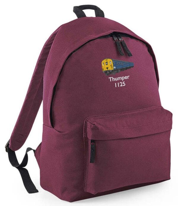 1125 Retro Burgundy Backpack