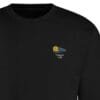 1125 Retro Dark Black Sweatshirt