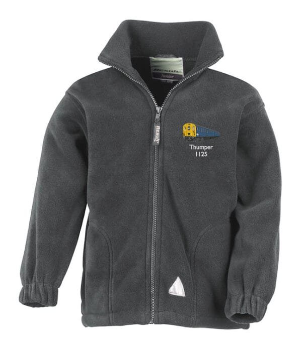 1125 Retro Kids Grey Fleece
