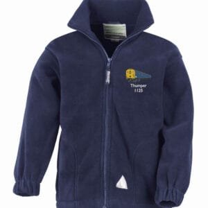 1125 Retro Kids Navy Fleece
