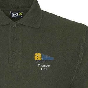 1125 Retro Military Green Polo
