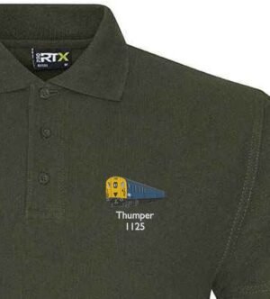 1125 Retro Military Green Polo