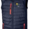 1125 Retro Navy and Red Body Warmer