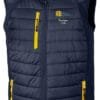 1125 Retro Navy and Yellow Body Warmer