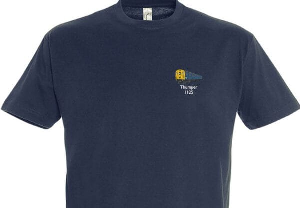 1125 Retro Navy Blue T-Shirt