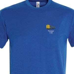 1125 Retro Royal Blue T-Shirt