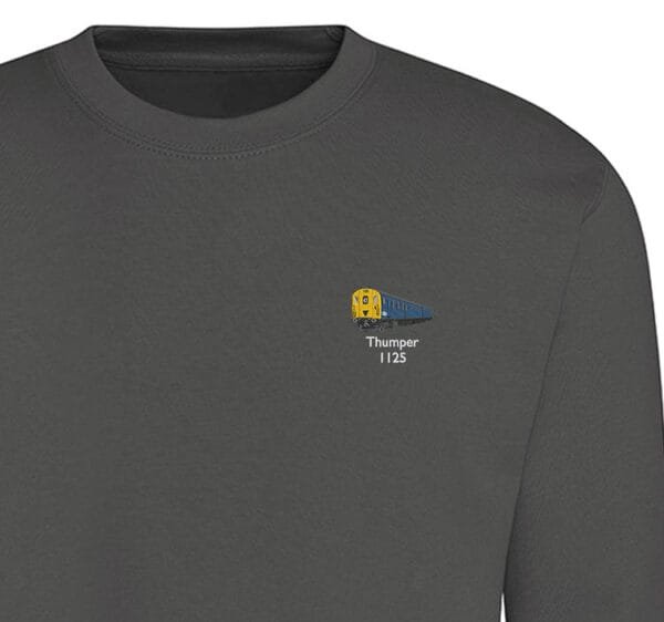 1125 Retro Steel Grey Sweatshirt