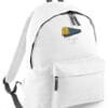 1125 Retro White Backpack