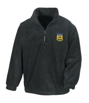 Abundance of Strength  Zip Neck Fleece