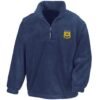 Abundance of Strength  Zip Neck Fleece