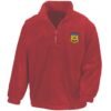 Abundance of Strength  Zip Neck Fleece
